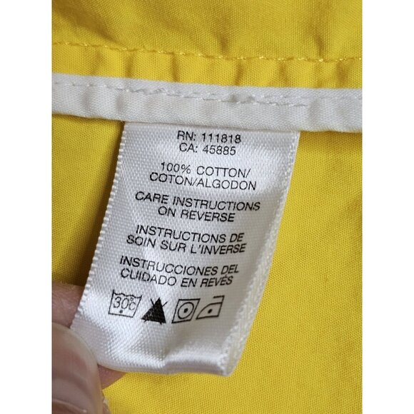 Michael Kors Yellow Short Trench Coat Women's Sz Small Petite No Belt Boho Bold - Picture 5 of 12